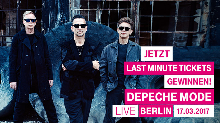 Jetzt letzte Tickets sichern: Last Minute zu Depeche Mode