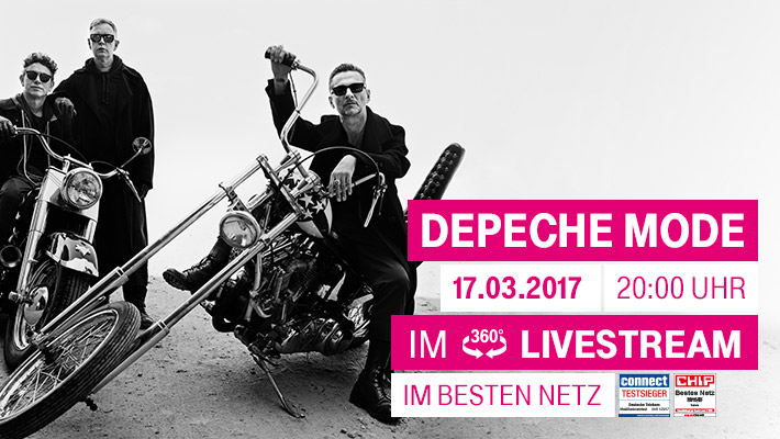 Exclusive Depeche Mode concert in Berlin: Experience the world premiere virtually in 360° and HD 
